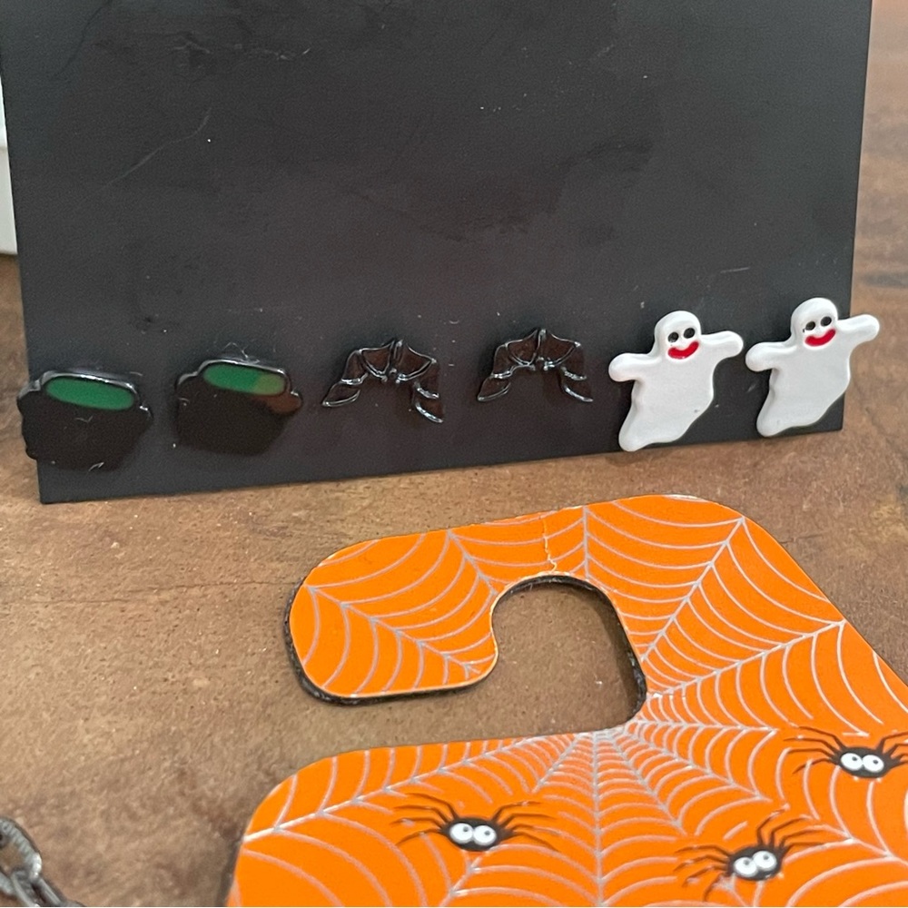Goth Mummy spider jewelry spider pumpkin ghost - Picture 6 of 7